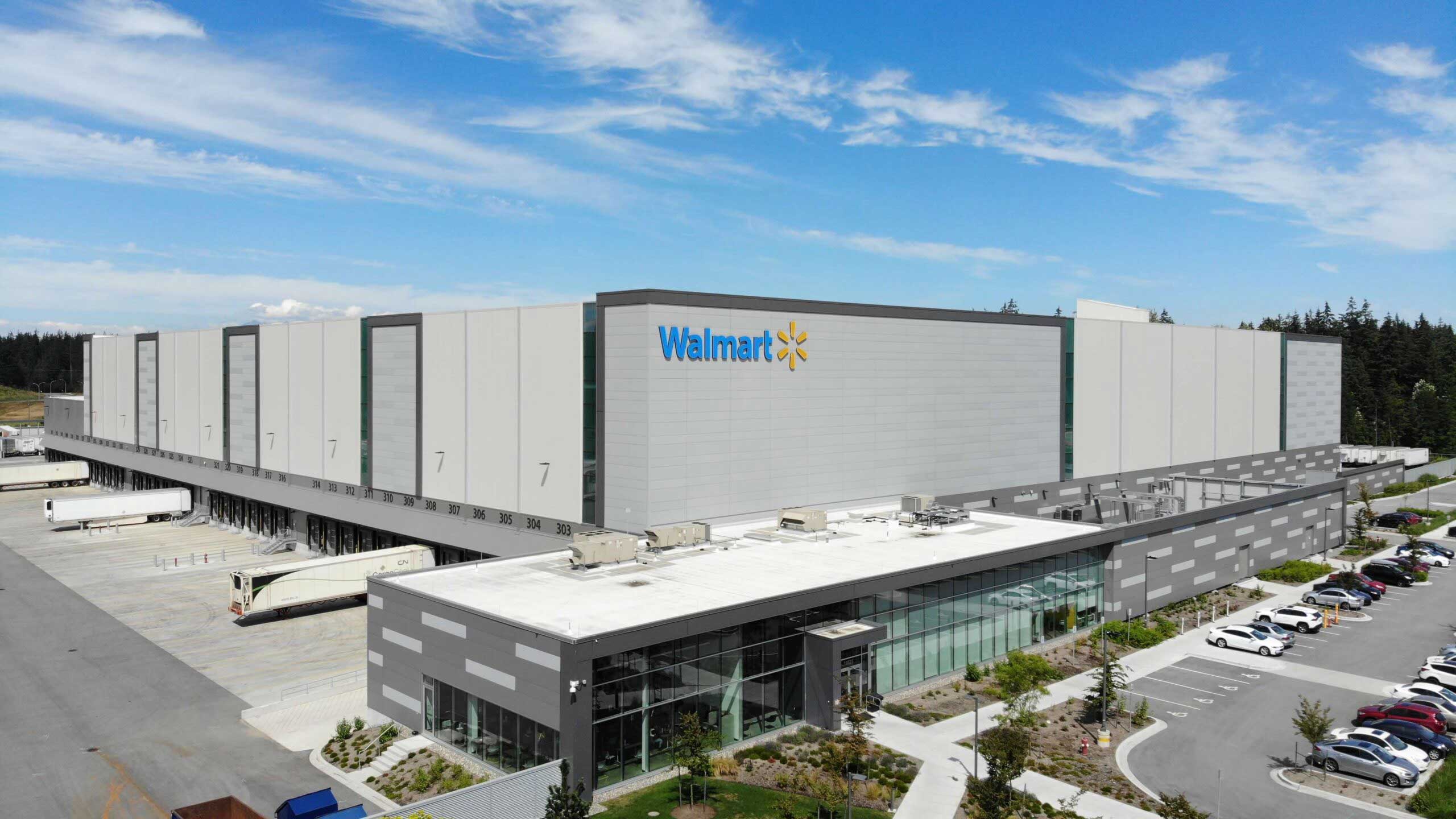 Walmart Grocery Distribution Center Thermo Design Insulation